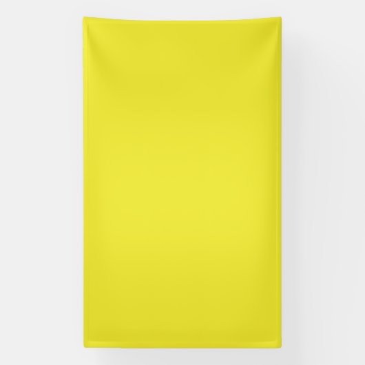 Verbeter uw ontwerp met gele achtergrond spandoek (Verticaal)