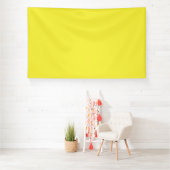 Verbeter uw ontwerp met gele achtergrond spandoek (Insitu)