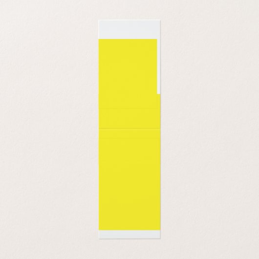 Verbeter uw ontwerp met gele achtergrond visitekaartje (Buitenkant ongevouwen)