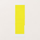 Verbeter uw ontwerp met gele achtergrond visitekaartje (Binnenkant ongevouwen)