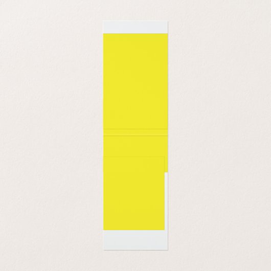 Verbeter uw ontwerp met gele achtergrond visitekaartje (Binnenkant ongevouwen)