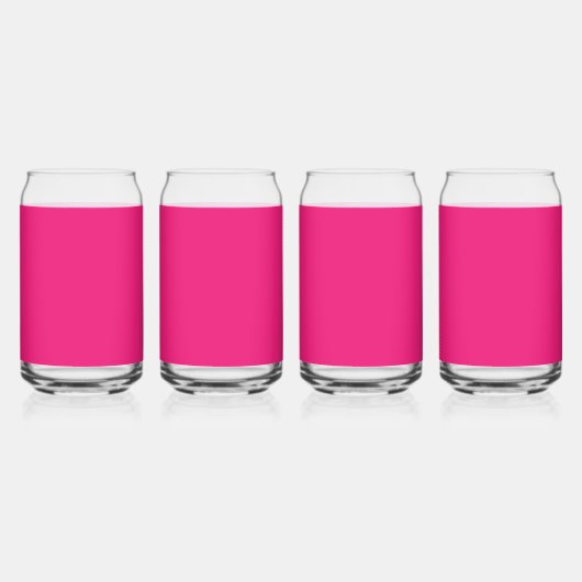Verbeter uw ontwerp met roze achtergrond blikvorm glas (Voorkant)