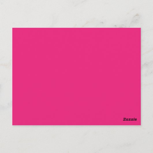 Verbeter uw ontwerp met roze achtergrond briefkaart (Achterkant)