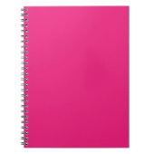 Verbeter uw ontwerp met roze achtergrond notitieboek (Voorkant)