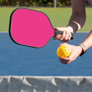 Verbeter uw ontwerp met roze achtergrond pickleball paddle