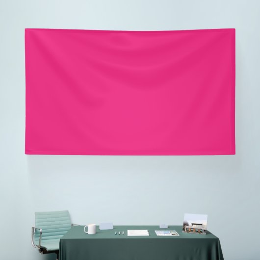 Verbeter uw ontwerp met roze achtergrond spandoek (Beurs)