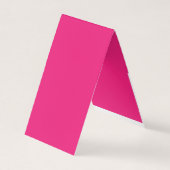 Verbeter uw ontwerp met roze achtergrond visitekaartje (Voorkant)