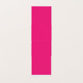 Verbeter uw ontwerp met roze achtergrond visitekaartje (Binnenkant ongevouwen)