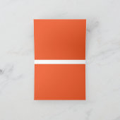 Verbeter uw ruimte met een opvallend Sinaasappel Bedankkaart (Binnen)