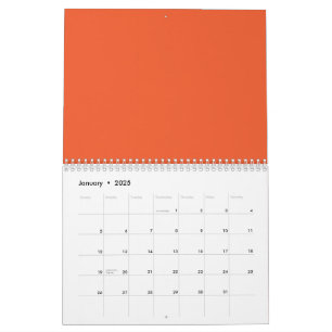 Verbeter uw ruimte met een opvallend Sinaasappel Kalender