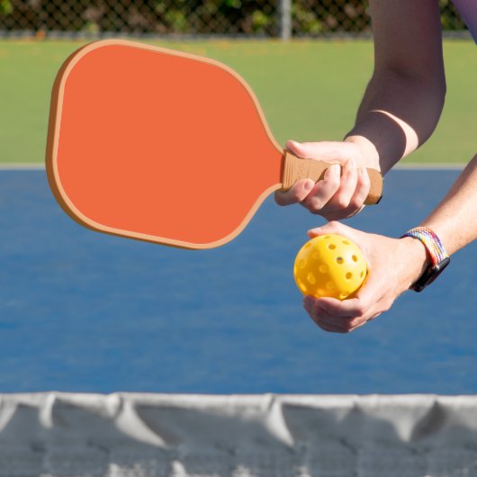 Verbeter uw ruimte met een opvallend Sinaasappel Pickleball Paddle (Insitu)