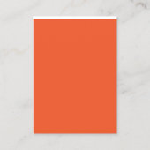 Verbeter uw ruimte met een opvallend Sinaasappel Visitekaartje (Voorkant)