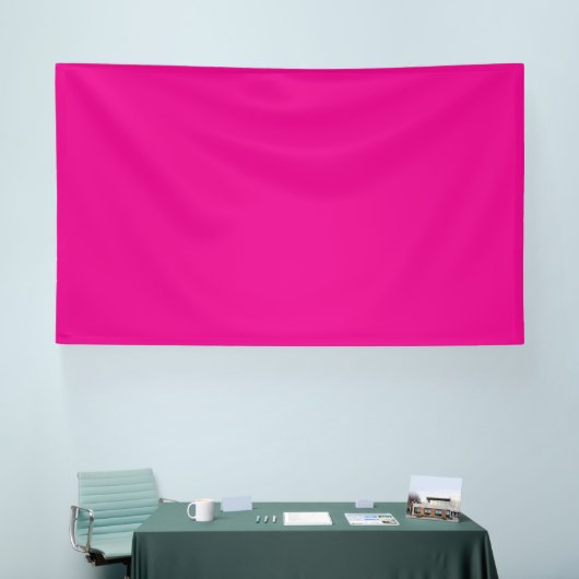 Verbeter uw ruimte met een roze achtergrond spandoek (Beurs)
