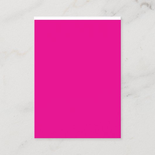 Verbeter uw ruimte met een roze achtergrond visitekaartje (Voorkant)