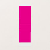 Verbeter uw ruimte met een roze achtergrond visitekaartje (Binnenkant ongevouwen)