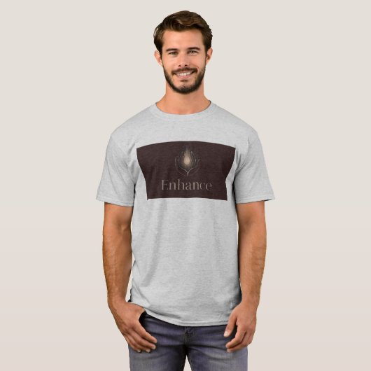 Verbeter uw vonk, handen beschermen delicaat vuur t-shirt (Voorkant volledig)