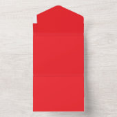 Verbeter uw websitebanner met rode achtergrond all in one uitnodiging (Binnen)