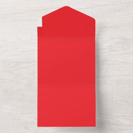 Verbeter uw websitebanner met rode achtergrond all in one uitnodiging (Binnen)