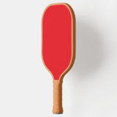 Verbeter uw websitebanner met rode achtergrond pickleball paddle (Links)
