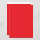 Verbeter uw websitebanner met rode achtergrond programmakaart (Voorkant / Achterkant)