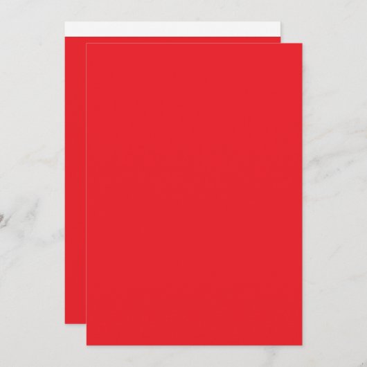 Verbeter uw websitebanner met rode achtergrond programmakaart (Voorkant / Achterkant)