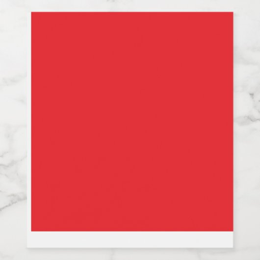 Verbeter uw websitebanner met rode achtergrond wijn etiket (Enkel label)