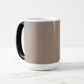 Verbeter uw woonkamer stijl met een bruin magische mok (Voorkant links)