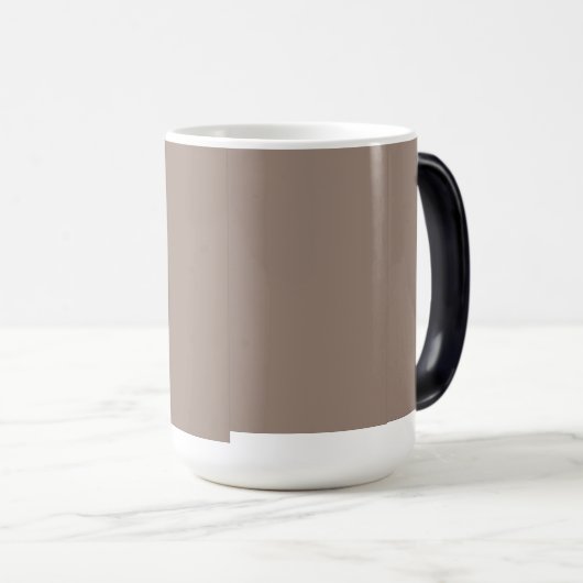 Verbeter uw woonkamer stijl met een bruin magische mok (Voorkant rechts)