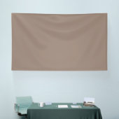 Verbeter uw woonkamer stijl met een bruin spandoek (Beurs)