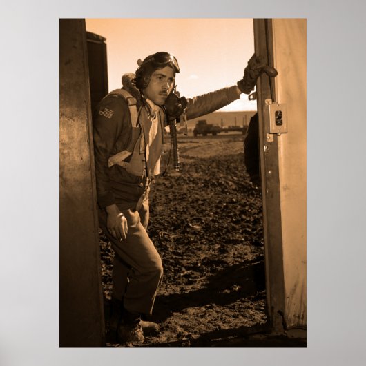 Verbeterd portret van Edward M. Thomas Poster (Voorkant)