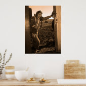 Verbeterd portret van Edward M. Thomas Poster (Keuken)