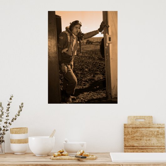 Verbeterd portret van Edward M. Thomas Poster (Keuken)