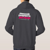 Verbeterde experimentele jam Music Hoodie (Achterkant)