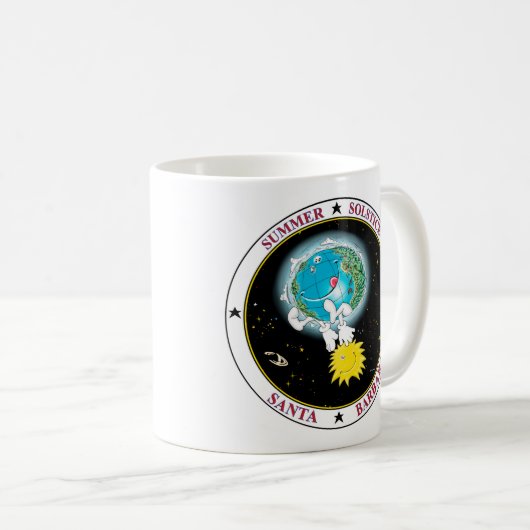 Verbeterde Mok Santa Barbara Solstice (Voorkant rechts)