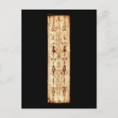 VERBETERDE Shroud van Turijn vol afbeelding Jezus Briefkaart (Voorkant)