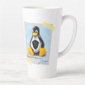 Verbeterde Windows Kali Linux Tux Latte Mok (Rechts)