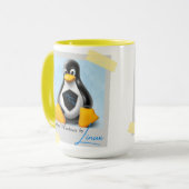 Verbeterde Windows Kali Linux Tux Mok (Voorkant links)