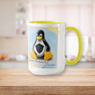 Verbeterde Windows Kali Linux Tux Mok