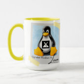 Verbeterde Windows MX Linux Tux Mok (Links)