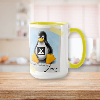 Verbeterde Windows MX Linux Tux Mok