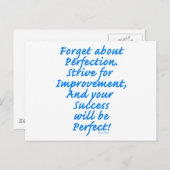 verbetering briefkaart (Voorkant / Achterkant)