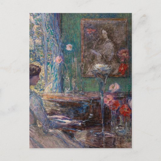 Verbetering door Frederick Childe Hassam Briefkaart (Voorkant)