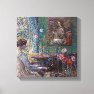 Verbetering door Frederick Childe Hassam Canvas Afdruk