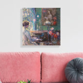 Verbetering door Frederick Childe Hassam Canvas Afdruk (Insitu (Woonkamer))