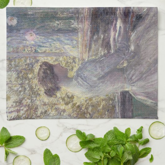 Verbetering door Frederick Childe Hassam Theedoek (Gevouwen)