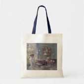 Verbetering door Frederick Childe Hassam Tote Bag (Voorkant)