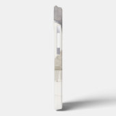 Verbetering I grijze Abstracte afdrukken Case-Mate iPhone Case (Achterkant / Links)