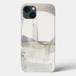 Verbetering I grijze Abstracte afdrukken iPhone 13 Hoesje