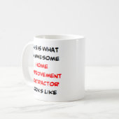 verbetering van de woning van de aannemer, geweldi koffiemok (Voorkant links)