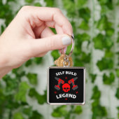 Verbetering van het huis sleutelhanger (Hand)